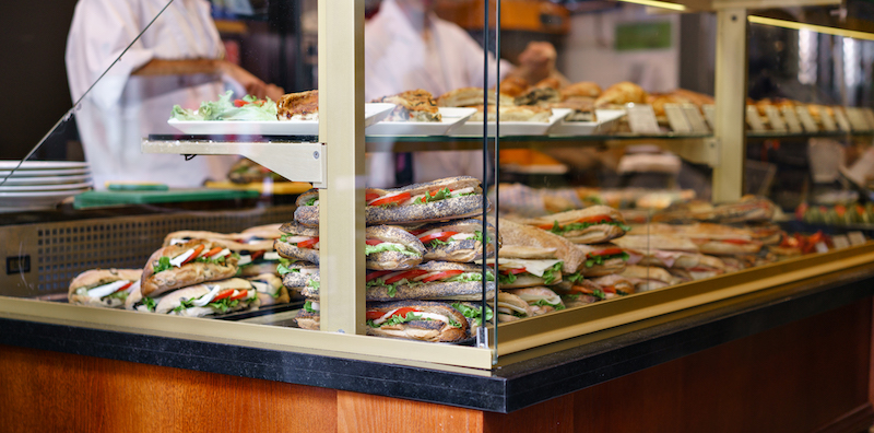 Vitrine pour boulangerie ou pâtissier à l'île de la Réunion